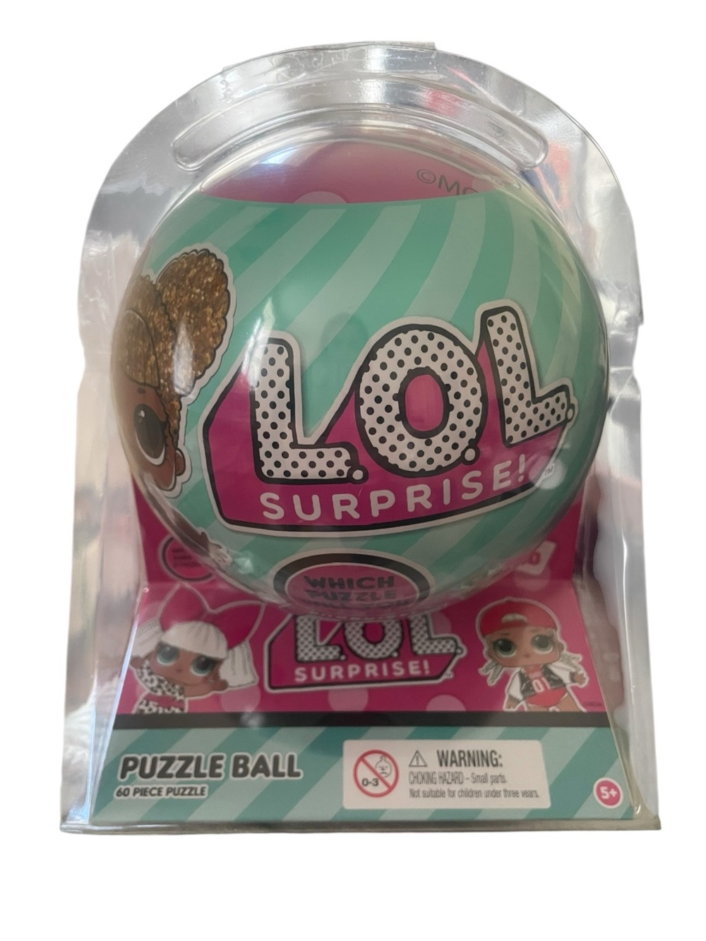 L.O.L. Surprise! Mint Green & Pink Puzzle Ball Collectible